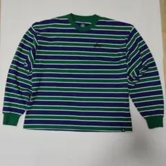 エレメント ELEMENT ボーダー ロングスリーブTシャツ M
