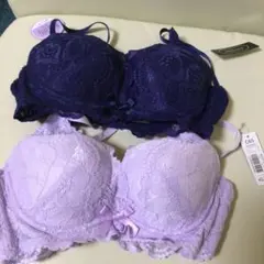 新品　エメフィール　カシュクール脇高ブラ　2枚セットC65