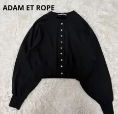 ADAM ET ROPE'アダムエロペ サステナブル ブロードリブカーディガン