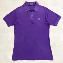 美品✨FRED PERRY ポロシャツ M12 ボルドー サイズ38 英国製 - メルカリ