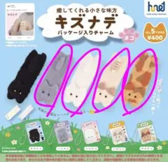 キズナデ パッケージ入りチャーム　4種　ガチャ