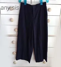 新品　タグ付き　any SiS　ワイドパンツ　ブラック　レディース　XL
