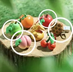 どうぶつの森 フルーツキーホルダー コレクション セミコンプリート 6