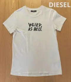DIESELディーゼル　Tシャツ オフホワイト　S