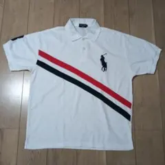y2k90sポロジーンズラルフローレンビッグポニービッグサイズポロシャツ