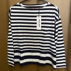 MUVEIL WORK ストライプ 長袖Tシャツのサムネイル