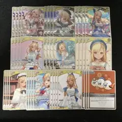 ホロカ　不知火フレア　デッキパーツRR以下各4枚