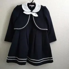 卒園式 入学式 スーツ ワンピース 女の子 110センチ