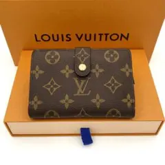 可愛い❣️ルイヴィトン モノグラム ヴィエノワ がま口 折り財布
