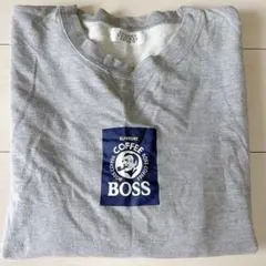 비매품 激レア サントリー ボス ロングスリーブTシャツ