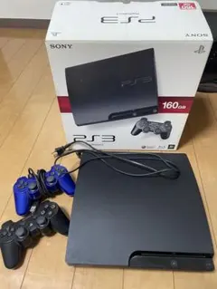PS3 160GB 本体 コントローラー2個 ゲーム付き