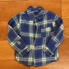 BREEZE チェック柄 長袖シャツ 110サイズ