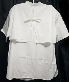 新品　Fun Fashion Future　2WAYブラウス　マオカラー　シャツ