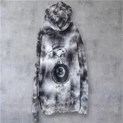 【HUF×PEANUTS】 スヌーピー 8ボール タイダイ フーディーパーカー