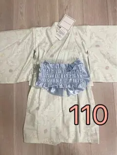 サンリオ シナモロール 浴衣 浴衣ドレス ワンピース 3点セット 110
