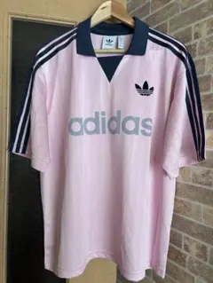 adidas アディダス ポロシャツ ピンク Mサイズ
