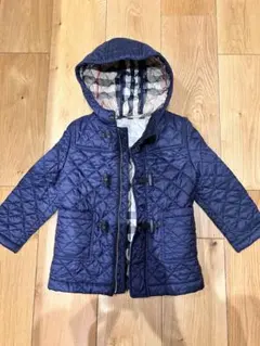 お値下げ Burberry ネイビー キルティングコート