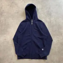 ラッセルアスレチック ジップパーカー 古着 ネイビー 紺 L 12504