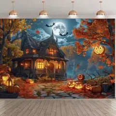 ハロウィン タペストリー 背景布 撮影背景 壁掛け 飾り付け