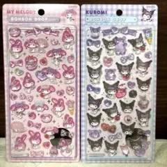 ボンボンドロップシール サンリオ マイメロディー クロミ