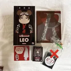 BE@RBRICK LEO 400% フィギュア セット　山田涼介　RED4点