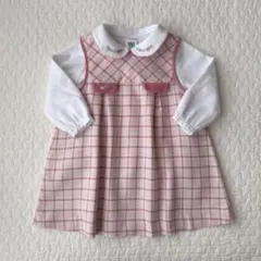 ファミリア　ワンピース ブラウス　セット　80