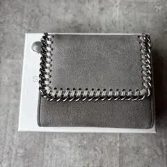 STELLA McCARTNEY グレー三つ折り財布