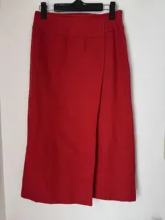 ＊OPAQUE.CLIPオペーク＊ 赤 タイトスカート