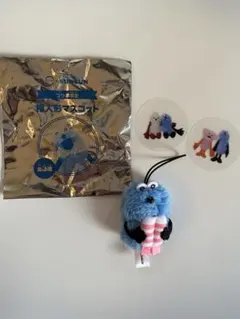 スシロー　スンスン 指人形 えび　クリアピック