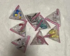 サンリオキャラクターズ　おすわりインテリアミニフィギュア コンプセット