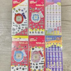 【新品未使用】たまごっち　プチプチシール　キラキラシール　6枚セット