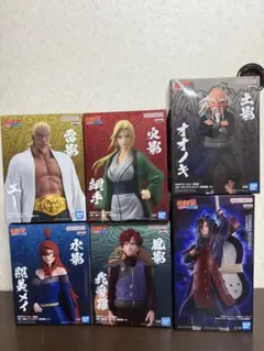 NARUTO疾風伝 GIGO限定マダラ&五影集結フィギュア 6種セット - メルカリ