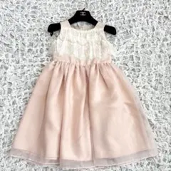 TOCCA トッカ　レース　オーガンジーのドレス　発表会　結婚式　120