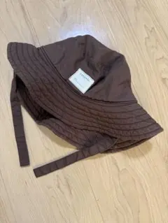 CARAMEL ZARA コラボ ハット ブラウン M - メルカリ