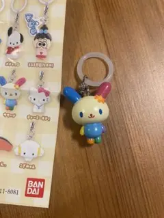 サンリオキャラクターズ　オールスターズ　めじるしアクセサリー　ウサハナ