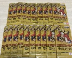 新品】ワンピース世界最強の戦士 24パック 封入率一致 - メルカリ