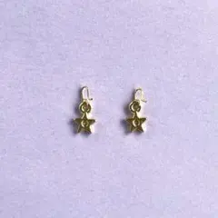BTS マテルドール用　チャームピアス［スター］