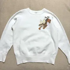 シ*ゲ様 バズリクソンズ　フライングタイガー　前Vスウェット　白　M 東洋エンタのサムネイル