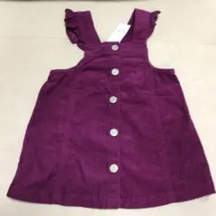 【未使用品】baby GAP コーデュロイ　ジャンバースカート　80
