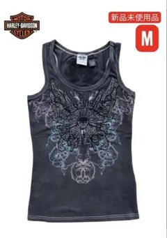 新品 Harley-Davidson バタフライ レディースタンク ブラック/Mのサムネイル