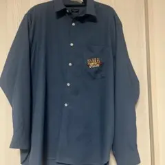 Diner Retro 長袖シャツ 青色