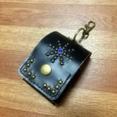 ショット レザー キーケース 小銭入 本革 ワンスター キーホルダー
