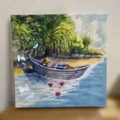 ヨルシカ　キャンパスフレーム　老人と海、チノカテ、左右盲 加藤隆氏が描いたヨルシカ「又三郎」「老人と海」「ブレーメン」「左右