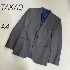 TAKAQ SLIM FIT　ウール混　スーツジャケット　テーラード　 A4