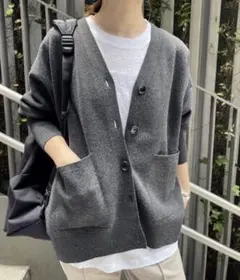 2025年最新】スピックアンドスパン カーディガン グレーの人気