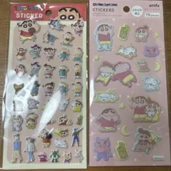 seria クレヨンしんちゃん ステッカー　2種セット