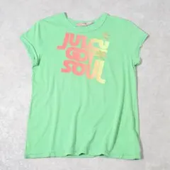 00s JUICY COUTURE USA製 プリントTシャツ ピチT グリーンのサムネイル