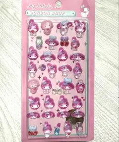 マイメロ ボンボンドロップシール 3Dステッカー