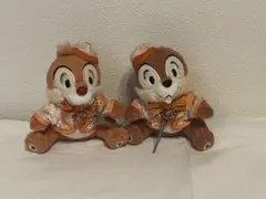 ディズニー　チップ&デール　マスコット　干支ぬいぐるみ　まとめ売り8体 ディズニー チップ&デール マスコット 干支ぬいぐるみ まとめ