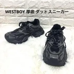 WESTBOY 厚底 ダッドスニーカー WO25S5SH02 テック系 ブラックのサムネイル